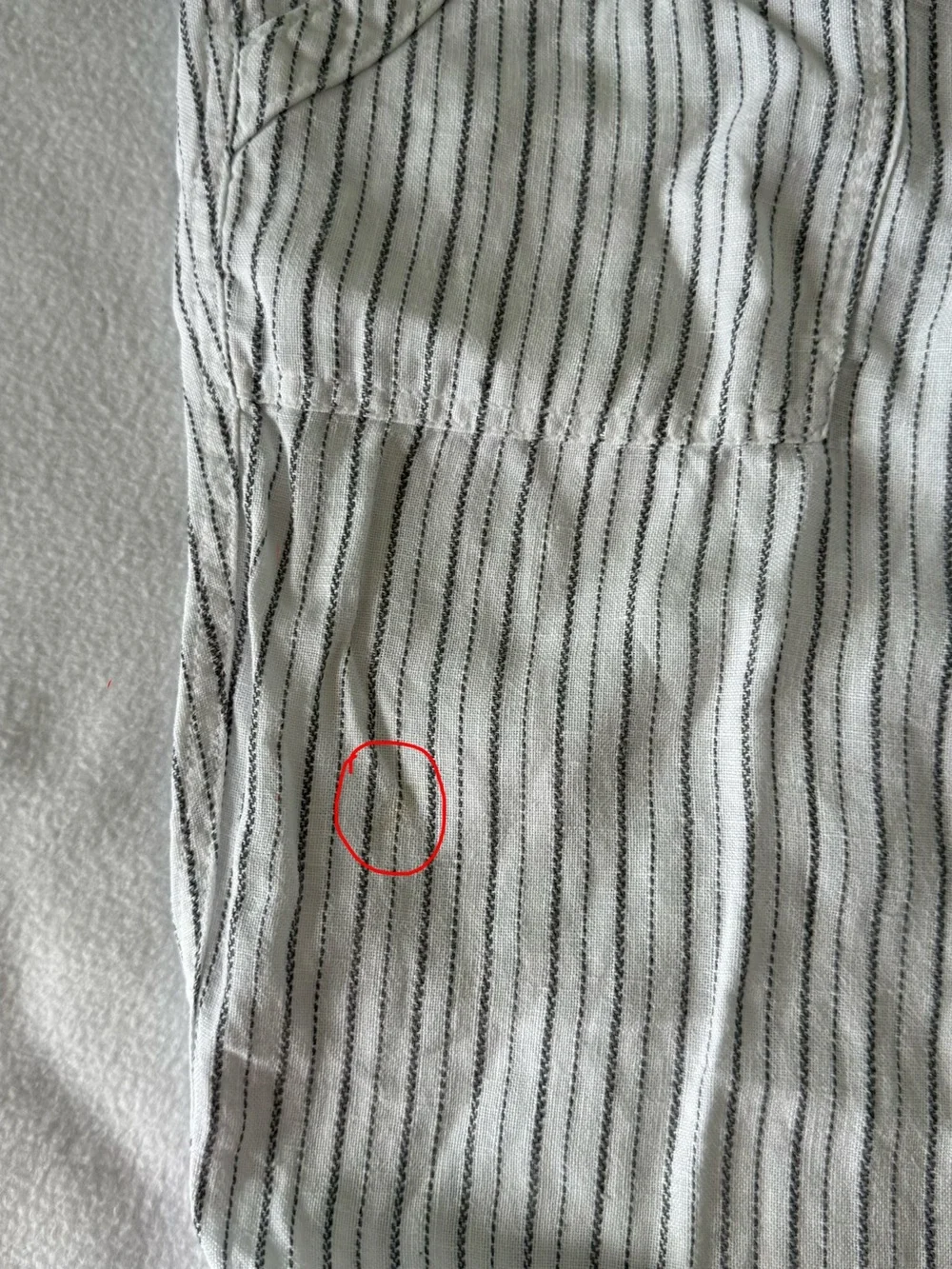 Athleta Linen Stripes Drawstrings Pants